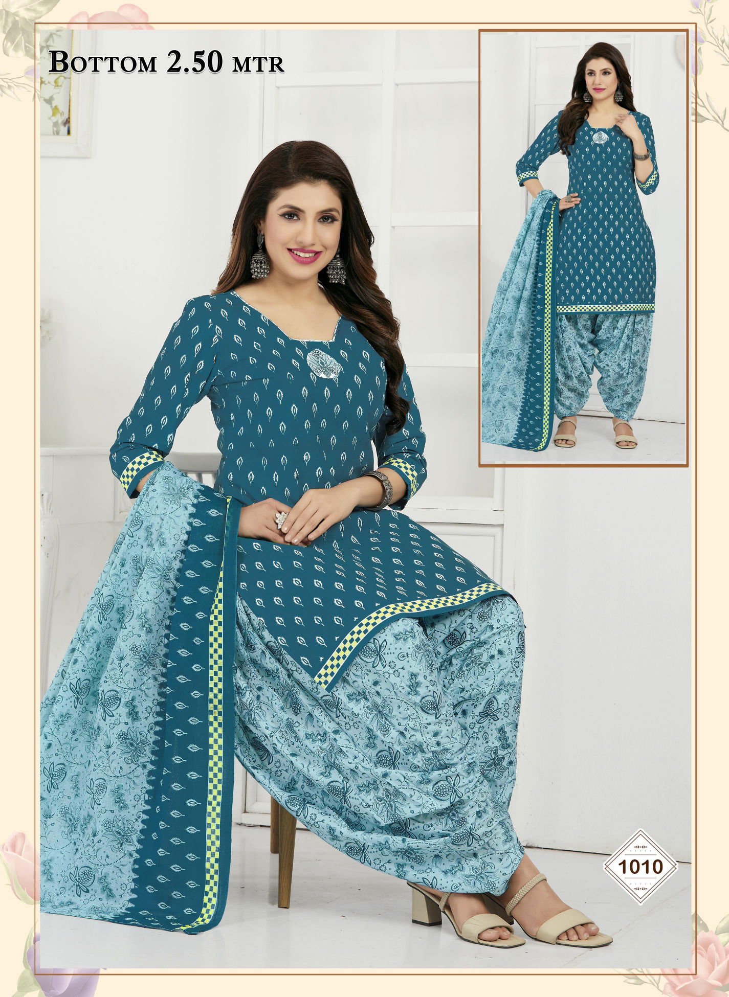 Saanvi Sandhya Vol 1 Wholesale Printed Cotton Dress Material